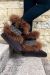 CIZMA MARO STIL UGG CU BLANA SI PIELE NATURALA PLUS STRASURI IT-UGG03S