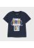 Tricou PLAY WITH imprimeu holografic bebe baiat 1003 MY-BL76X 