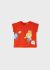 Tricou portocaliu pisici ECOFRIENDS bebe fetita 1025 MY-BL62C