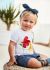Tricou alb ECOFRIENDS bebe fetita MAYORAL 1028 MY-BL108C