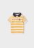 Tricou portocaliu polo dungi ECOFRIENDS baiat MAYORAL 1104 MY-BL112C