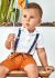 Camasa alba imprimeu maneca scurta bebe baiat MAYORAL 1114 MY-CM12C