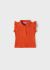 Tricou portocaliu polo volanase ECOFRIENDS fetita MAYORAL 1184 MY-BL115C
