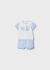 Set bleu pantaloni scurti ECOFRIENDS baiat MAYORAL 1205 MY-CS23C