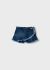 Pantaloni denim scurti volanase ECOFRIENDS bebe fetita 1235 MY-PS03C