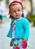 Cardigan - tricot basic ECOFRIENDS bebe fetita 1358 MY-BL120C