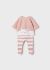 Set pantaloni cu botosei ECOFRIENDS new born fata 1589 MY-SET11C