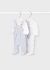 Set 2 salopete ECOFRIENDS nou-nascut fata 01607 MY-SET10C