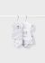 SET BLUZA ALBA SI FUSTA SCURTA 1625 MAYORAL MY-SET29C