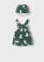 Salopeta scurta cu palarie reversibila nou-nascut baiat 01675 MY-SL01C