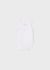 Body alb fara maneca ECOFRIENDS nou-nascut 01706 MY-BD13C