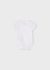 Body alb maneca scurta ECOFRIENDS nou-nascut 01707 MY-BD14C