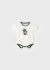 Body alb tricou ECOFRIENDS nou-nascut baiat 1710 MY-BD24C