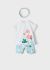 Set BLEU leggings si bentita ECOFRIENDS new born fata 1715 MY-SET38C
