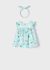 Rochie imprimeu ECOFRIENDS cu bentita new born fata 1857 MY-R40C