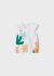   Rochie ECOFRIENDS serigrafie new born fata 1878 MY-R43C