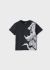 Tricou gri inchis maneca scurta animale ECOFRIENDS baiat 3003 MY-BL16C