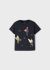 Tricou gri inchis maneca scurta ECOFRIENDS surfing baiat 3020 MY-BL42C