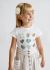 Tricou maneca scurta inimi ECOFRIENDS fetita 3031 MY-BL31C