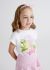 TRICOU IMPRIMEU ROZ ECOFRIENDS CU TURBAN FETITA 3040 MY-BL19C