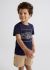Pantaloni crem scurti trening benzi laterale baiat MAYORAL 3266 MY-PS116C