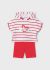 Set rosu pantaloni ciclist fetita MAYORAL 3282 MY-SET41C