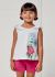 Set fucsia pantaloni scurti ECOFRIENDS flori fetita MAYORAL 3283 MY-CS44C