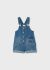 Salopeta scurta denim inchis fetita 3667 MY-SL101C