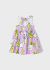 ROCHIE LILA SATIN IMPRIMATA  FETITA 3916 MY-R09C