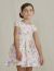 ROCHIE SHANTUNG IMPRIMEU FATA  ABEL&LULA 5036 AB-R14C