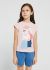 Tricou roz ECOFRIENDS grafica fata MAYORAL 6030 MY-BL152C