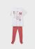 Set roz leggings nervuri fata MAYORAL 6740 MY-SET160C