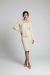 Bluza crem cu detalii din tull IT-BL123F 