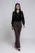 Pantaloni dama maro evazati IT-PL19F