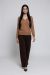 Pantaloni dama tricot maroIT-PL05F