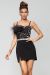 Rochie scurta neagra BBY-R96T