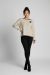 Bluza bej din tricot moale cu detaliu IT-BL113F