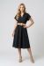 Rochie midi neagra IT-RL01J