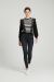 Bluza in dungi alb cu negru IT-BL29F