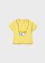 Tricou nou-nascut galben cu imprimeu MAYORAL 1074 MY-BL13J