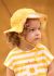 Palarie galbena reversibila bebe 10144 MY-PAL02J
