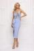 Rochie midi baby blue BBY-R42J