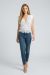 Bluza fara maneci din dantela alba IT-BL20J