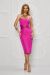Rochie midi fuchsia BBY-R82J