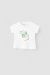 Tricou nou-nascut alb cu imprimeu MAYORAL 1074 MY-BL13J