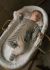Pijama din catifea maro dungi bebe baiat MAYORAL 2719 MY-PIJA08F