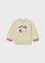 Bluza crem baieti cu imprimeu MAYORAL  1402 MY-BL24J