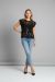 Tricou negru din dantela IT-BL17J
