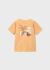 Tricou portocaliu cu palmier MAYORAL 3063 MY-BL35J