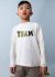 Bluza alba litere lenticulare baiat MAYORAL 4077 MY-BL11F